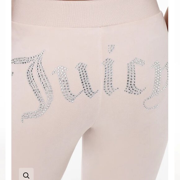 Juicy Couture Classic White Velour Pants Size: S - Picture 4 of 12